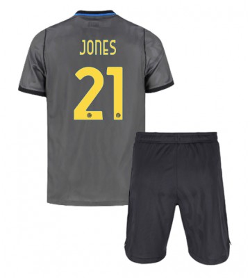 Inter Milan Curtis Jones #21 Tredjetrøje Børn 2026-27 Kortærmet (+ Korte bukser)